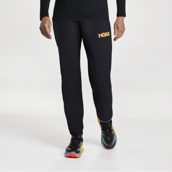 Hoka One One Pants Hoka One One Ultralight Waterproof Pants Black